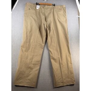 Dickies Occupational Wear Work Pants Men's 56 Khaki Unhemmed NWT Uniform